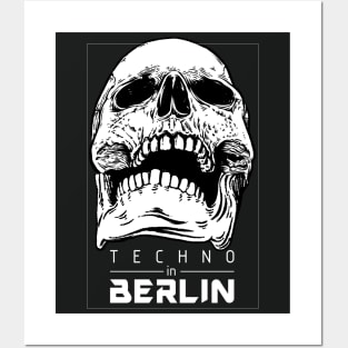 Berlin Techno T-Shirt Posters and Art